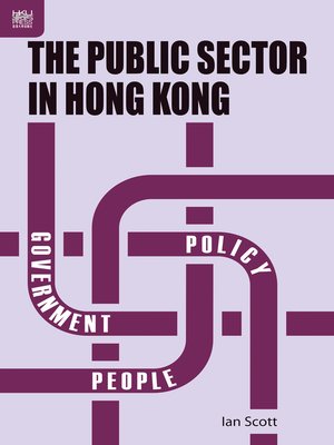 cover image of The Public Sector in Hong Kong